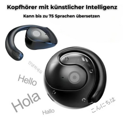 T26 Pro - Kabelloses Bluetooth-Headset, KI-Übersetzung